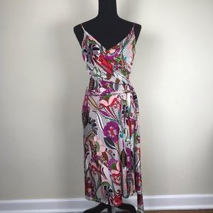 Anna Paul Silk Print Dress S